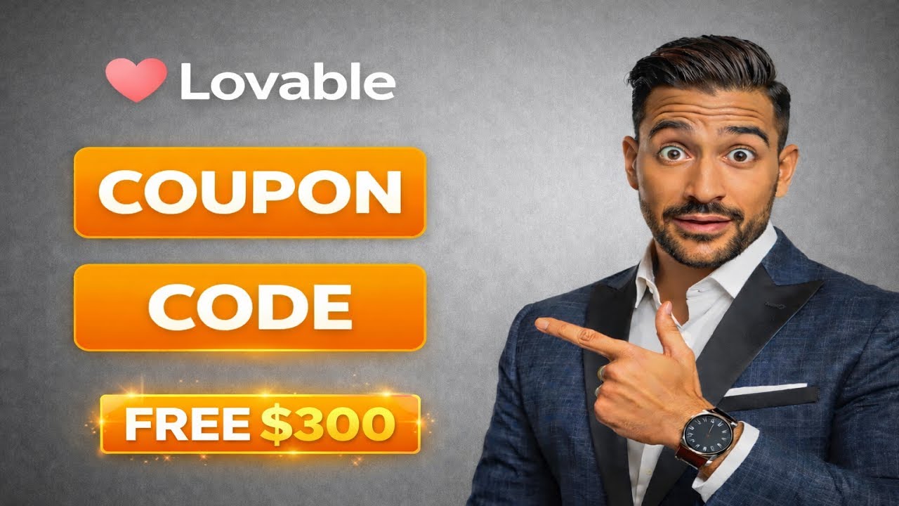Loavable AI Coupon Code - Lovable AI Discount Code - Lovable AI Promo Code (100% Working)