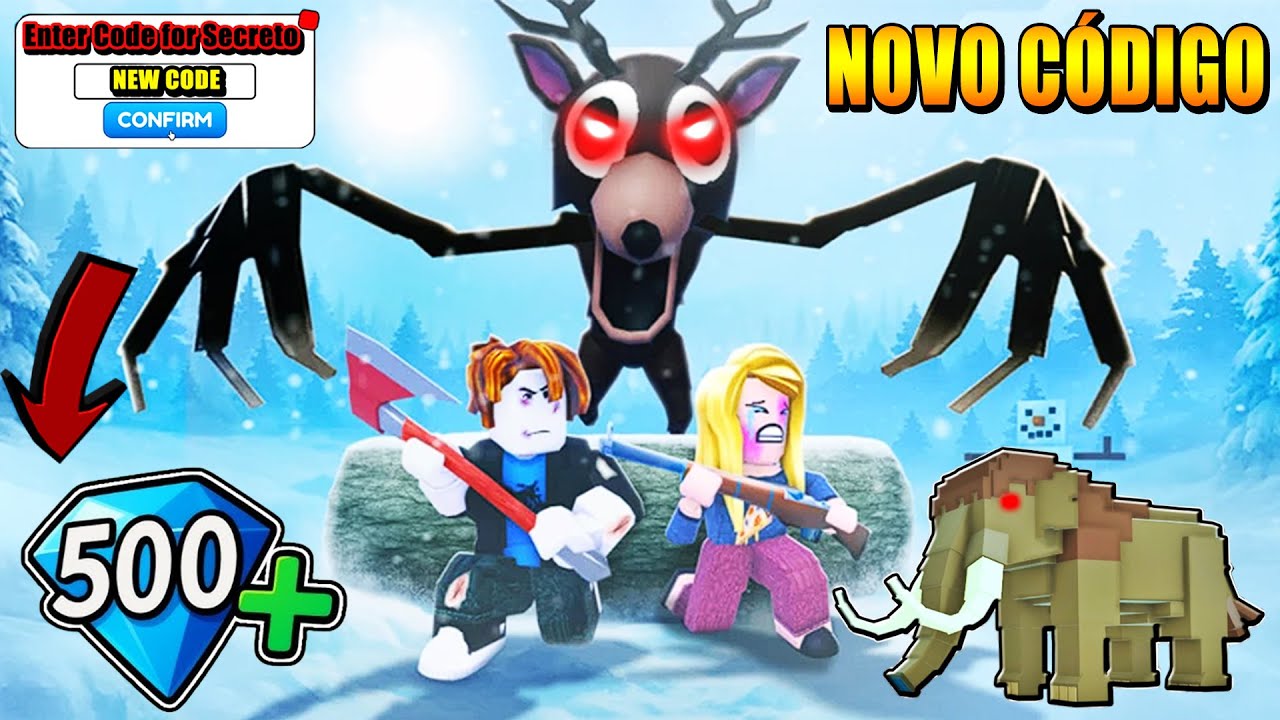 NOVO CÓDIGO DE 100 DIAMANTES NO 99 Noites na Floresta e COMO SOBREVIVER ...