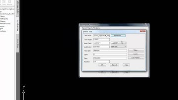 AutoCAD Map 3d Parcel Annotation