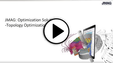 JMAG: Optimization Solutions - Topology Optimization