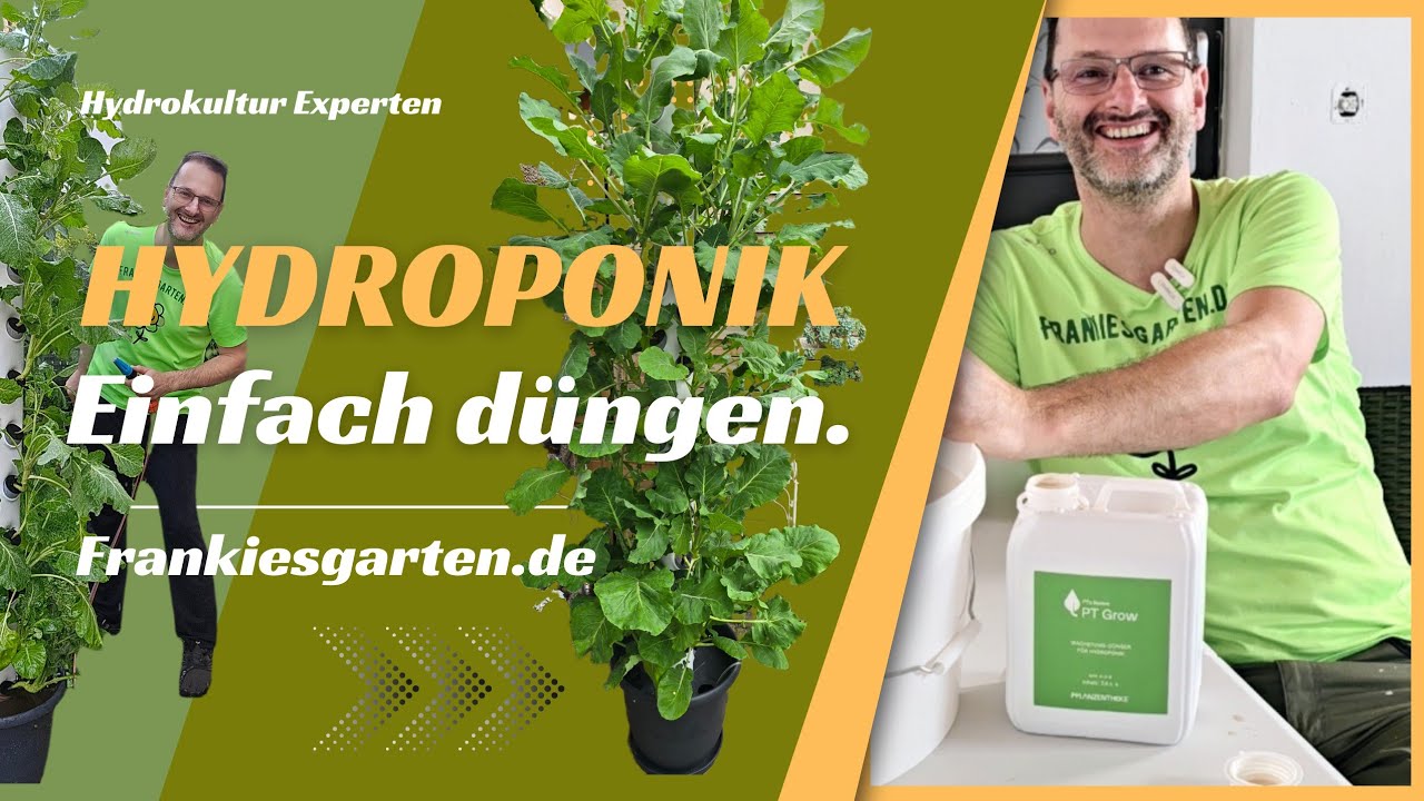 Einfach dngen ohne viel Aufwand fr dein Salate und Kruter in der  Hydroponik