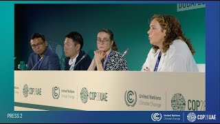 COP 28 CEED Press Conference: Financing a Fossil Free Future