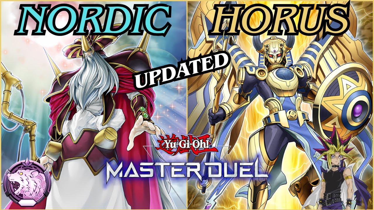 Nordic Horus Ranked Diamond Gameplay & Deck Profile! Updated Version! [Yu-Gi-Oh! Master Duel]