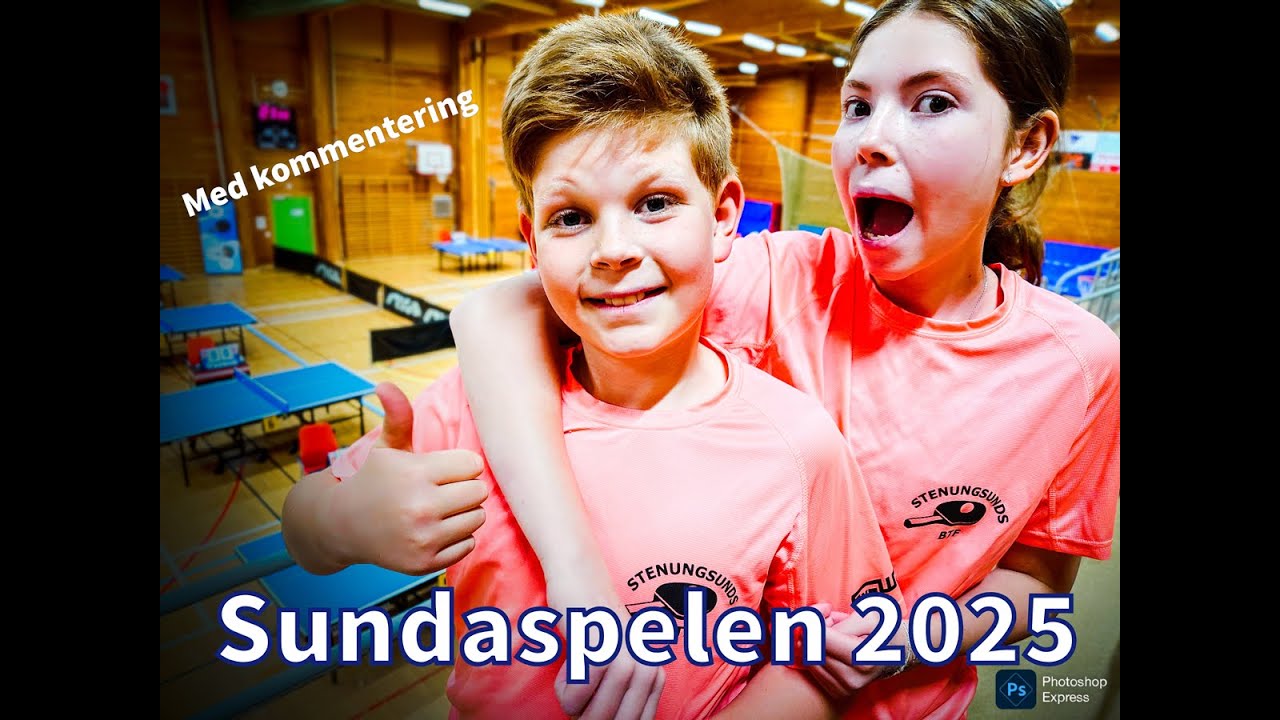 LIVE! Sundaspelen 2025 - Lördag 3/5 (med kommentering)