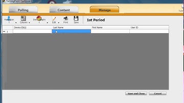 Creating Participant Lists in TurningPoint 5