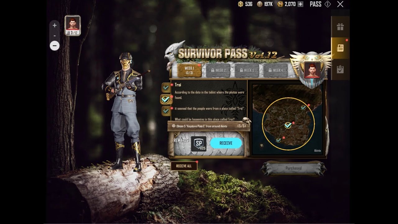 New State Mobile Akinta Survivor Pass Vol. 12 Week 1 Story Mission Locations!!!🔥🔥🔥