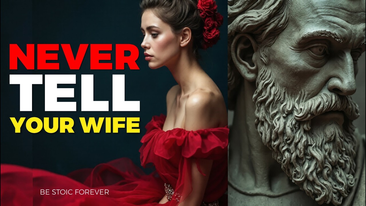 Stoicism Reveals: 5 Things A Wise Man NEVER Tells His Wife