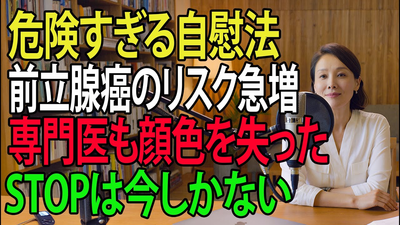 【医師警告】60歳から危険！絶対に避けたい自慰法4選｜前立腺を守る正しいセルフケアと性健康 | 健康長寿