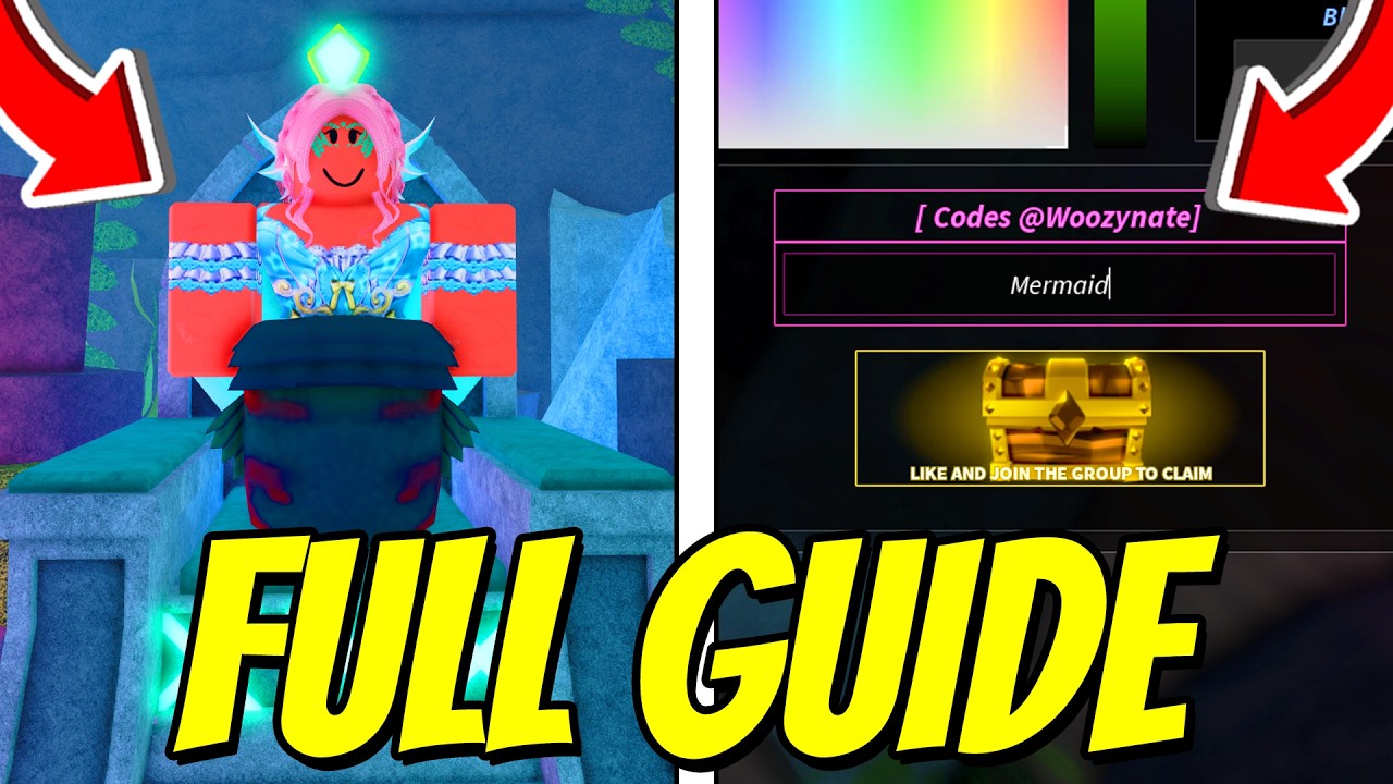 FULL GUIDE To The MERMAID COVE UPDATE In Fisch! (New Rods, Calyra's Shells Locaitons & MORE) Roblox