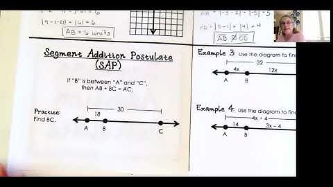1 2 Use Segments and Congruence Notes Video