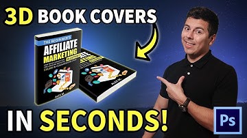 How to make professional 3D Ebook covers in photoshop fast!