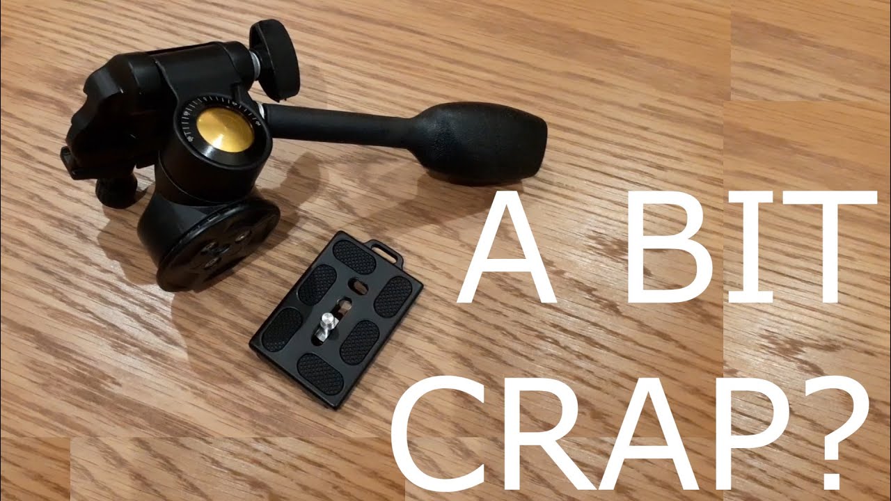 Andoer Aluminum Q08 Tripod 3-way Fluid Head Review