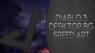 Diablo 3 Desktop Background - Speed Art