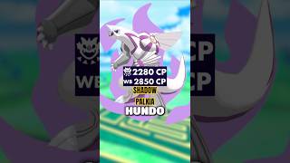 Shadow Palkia in Raids today in Pokemon GO and here's the Hundo CP #pokemon #pokemongo #pogo