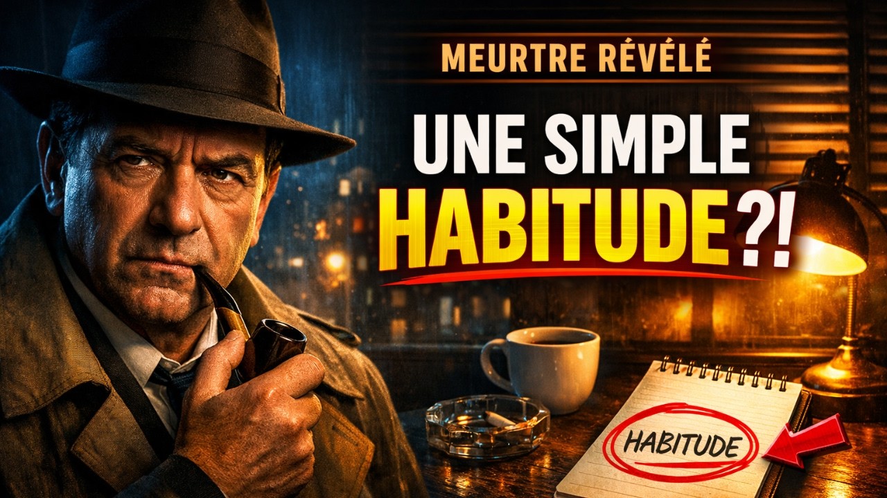 L'inspecteur Maigret et le meurtre expliqué par une simple habitude