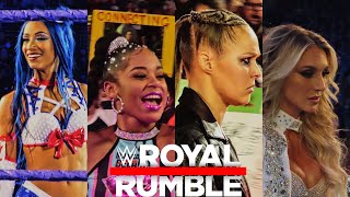 WOMENS ROYAL RUMBLE 2022 ENTRANCE! UPCLOSE!!