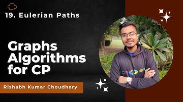 19. Eulerian Paths & Cycles | Hierholzer