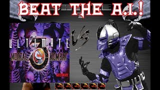 How to BEAT Ultimate Mortal Kombat 3's tough A.I.!
