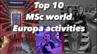 World europa, our top 10 things to do.