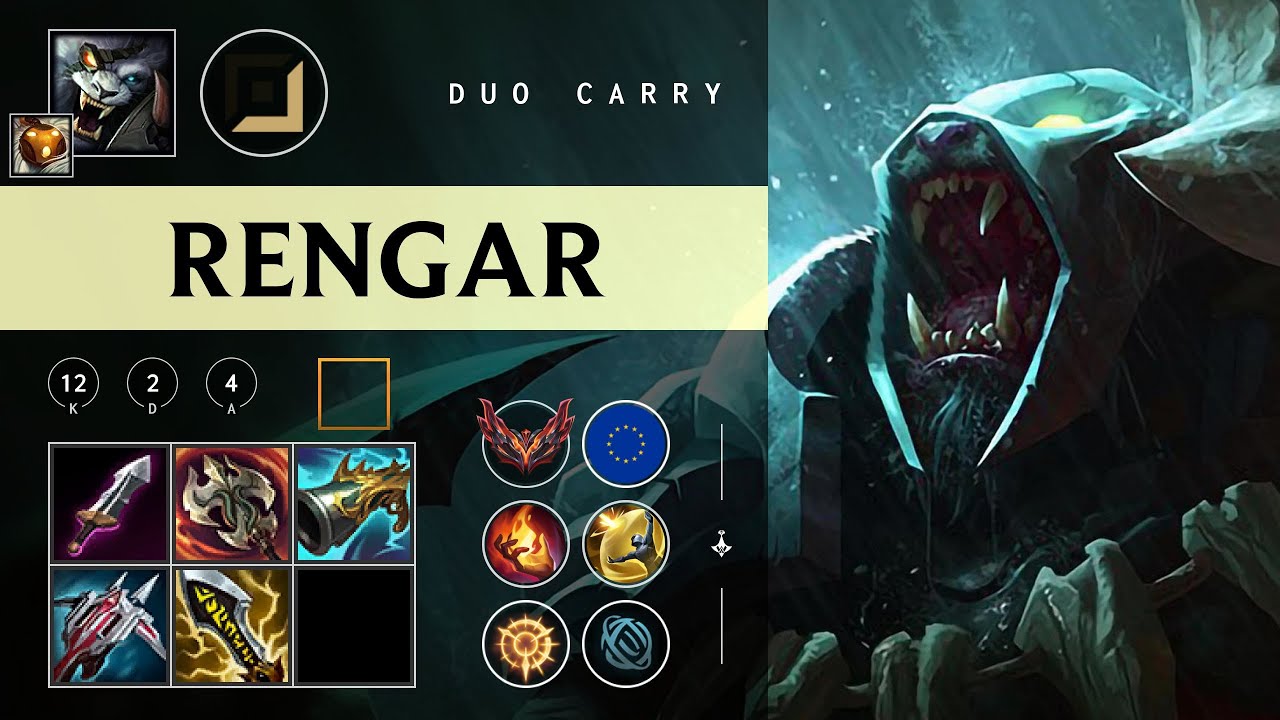 Rengar ADC vs Xayah - EUW Grandmaster Patch 26.02