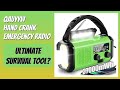 REVIEW (2026): QAUYYW Hand Crank Emergency Radio. Features