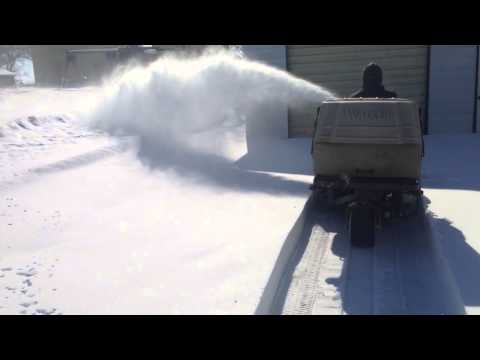 2014 Walkers mower with snowblower | Doovi