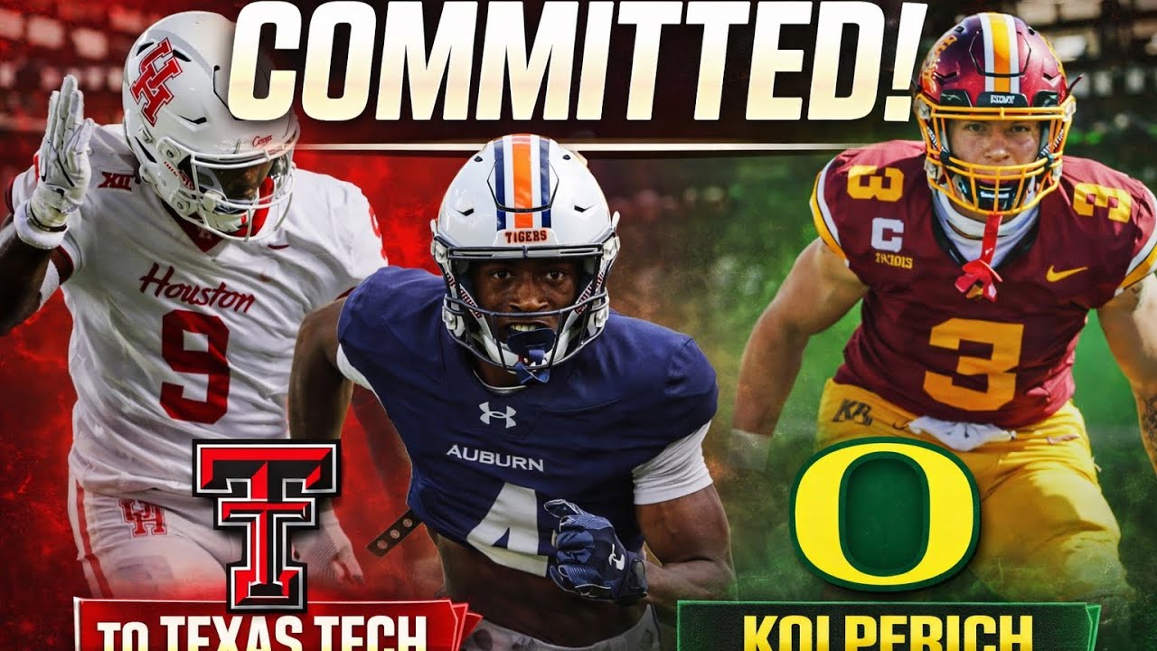 Texas Tech Lands BIG Commits and Koi Perich Chooses Oregon
