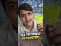 Winter Season’s Most Profitable Business 😱#shorts #viral #badminton