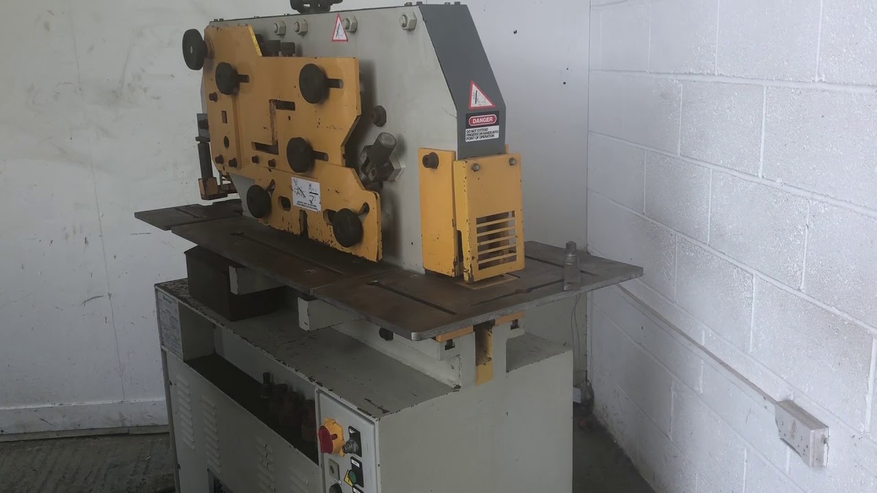 Kingsland Compact 45 Hydraulic Universal Iron Worker.