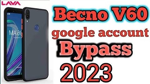 Benco v60 google account bypass 2023
