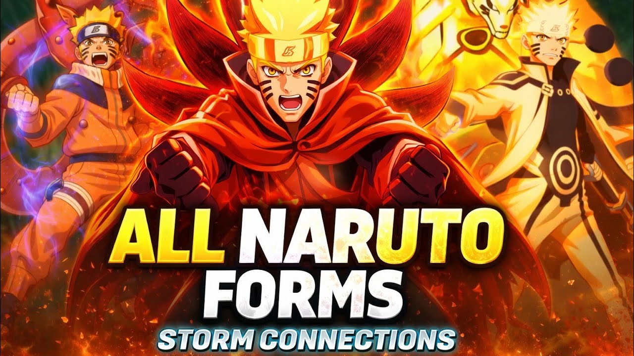 Naruto ALL Ultimate Jutsus & Transformations (2026) Naruto Ultimate Ninja Storm Connections