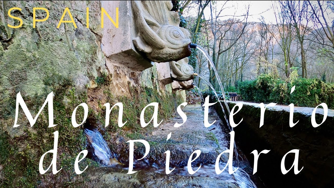 Водопады | парк Монастерио де Пьедра | север Испании