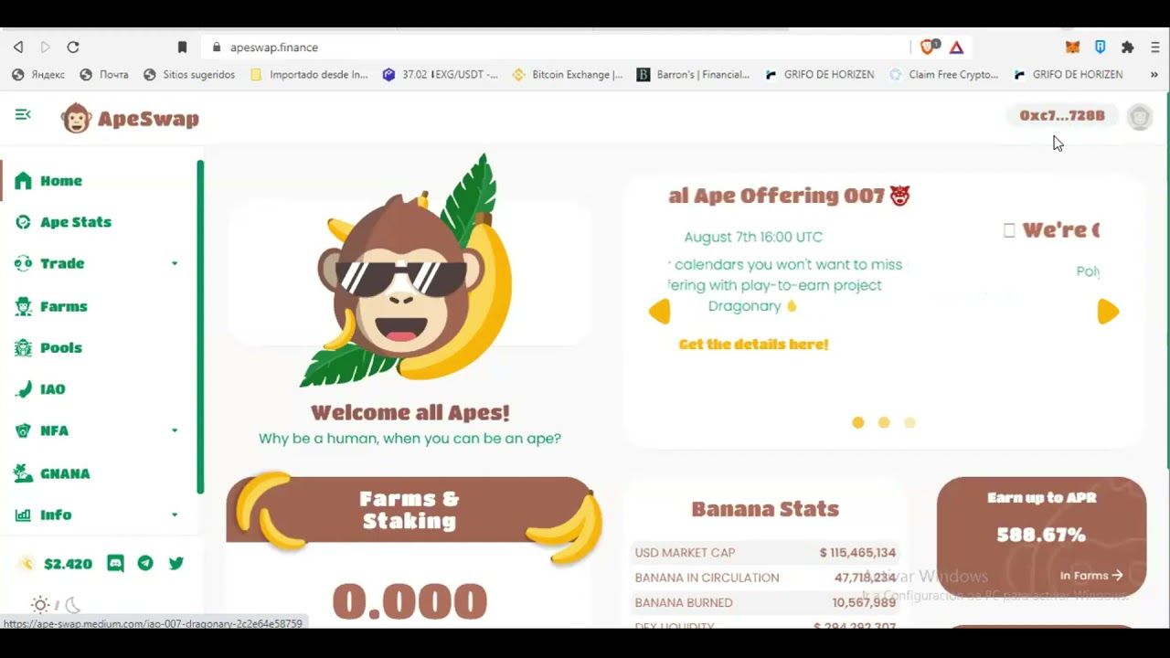 🔴 CÓMO COMPRAR CYT CON BNB Y GNANA - [IAO - DRAGONARY]