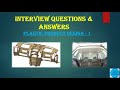 Plastic interview questions and answers