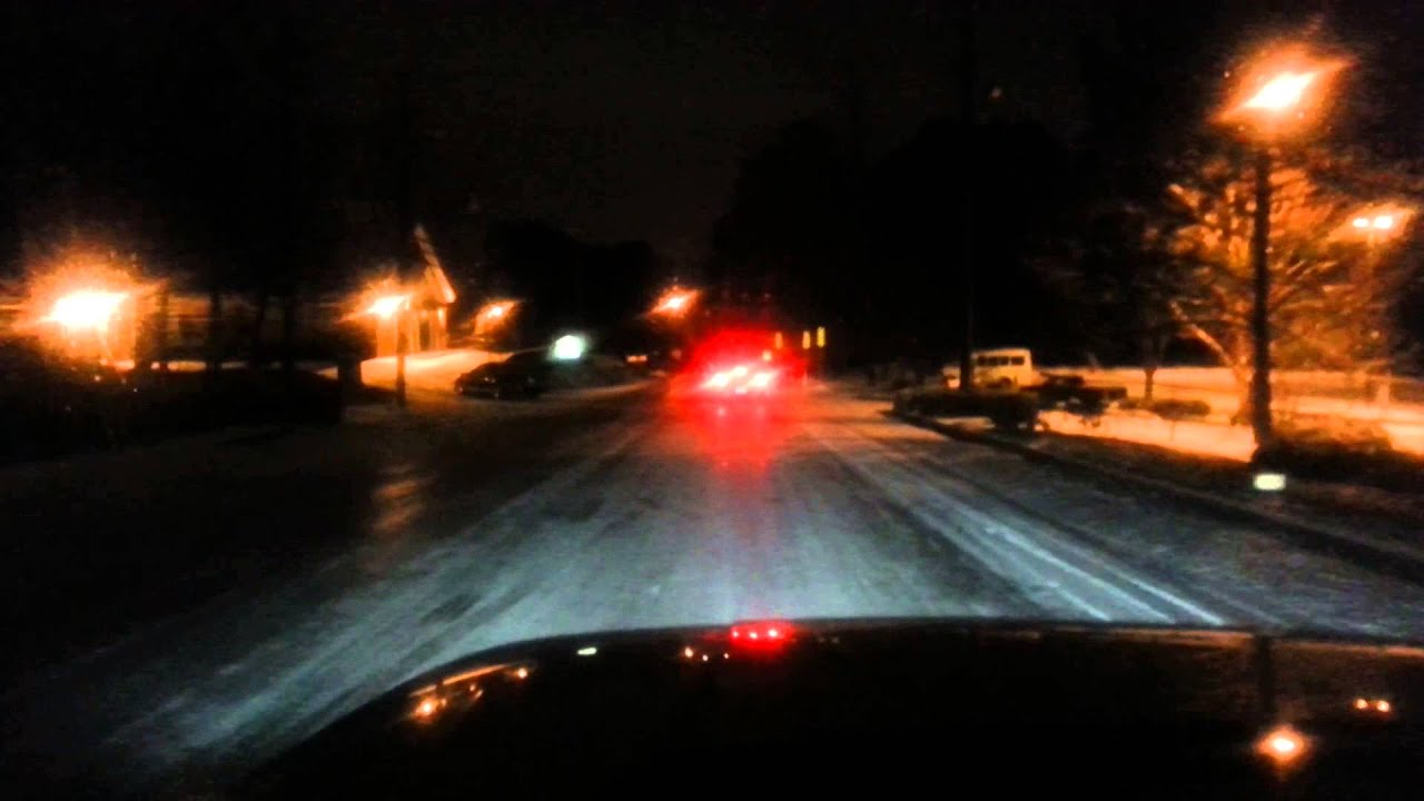 DRIVING THROUGH THE 2014 ATLANTA SNOWPOCALYPE.  Pt. 2