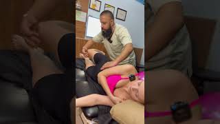 Held The Origin Of Hipflexors With One Hand And Stretched 100%