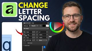 How To Change Letter Spacing In Affinity (Step By Step 2026)