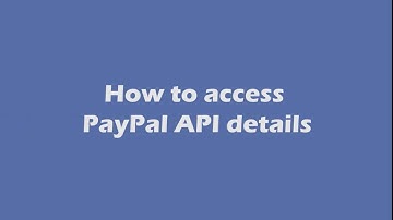 Judgee - Find my paypal API details