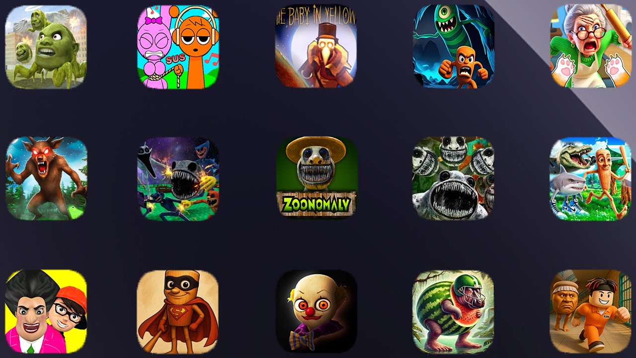 Zoonomaly, Nextbots In Playground, Sandbox In Space, Roblox, Lin Gang Melon, Among Us, Game Play...