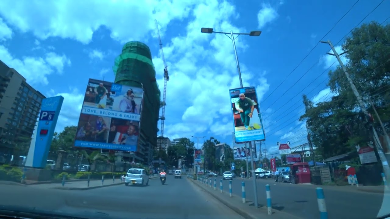 Driving Across Westlands on the Last Day of January 2024