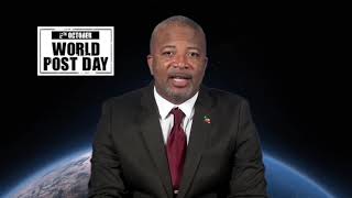 Full WORLD POST DAY ADDRESS by Hon Spencer Brand Oct 09, 2018 News