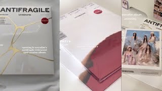 Unboxing Le Sserafim albums!