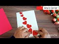 How to make Valentine's Day Card | easy card | Valentine Cards Handmade Easy | Love Greeting Cards❤️