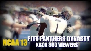NCAA 13: SGU Xbox 360 Viewer Dynasty ft The Pittsburgh Panthers EP1