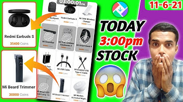 #GetApps 3:00pm Stock (11-6-21) | Mi Beard Trimmer In Stock😱