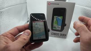 Coros Dura Maps review