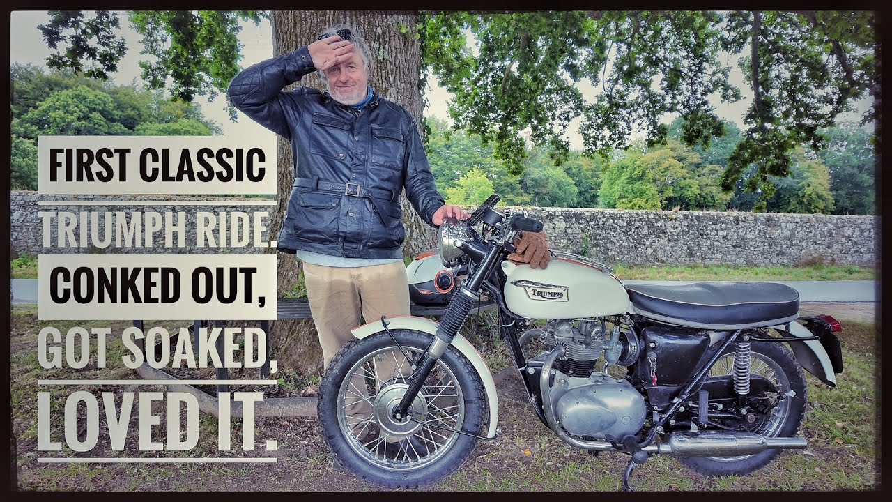 1962 TRIUMPH T90 GOES ON IT'S FIRST PROPER OUTING, IT CONKED OUT