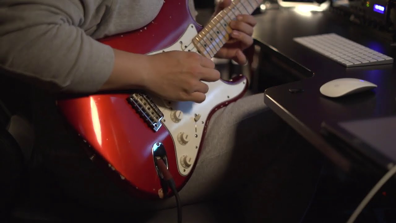 Fender Custom shop / '68 stratocaster relic test play-through