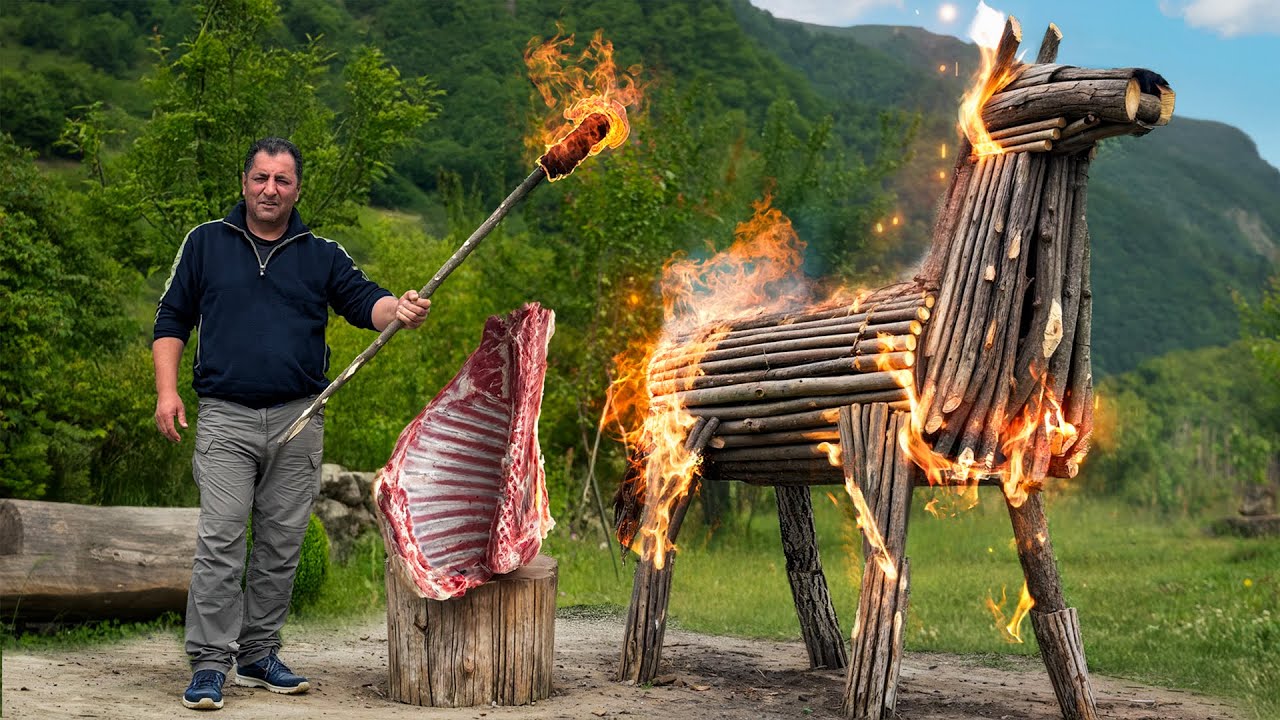 طبخت داخل حصان طروادة الأسطوري — تجربة تاريخية لا تُنسى!