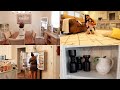 CAMBIE LOS MUEBLES ORGANIZANDO Todo| Puse NUEVAS DECORACIONES EN MI CASA|MicaelaDIY